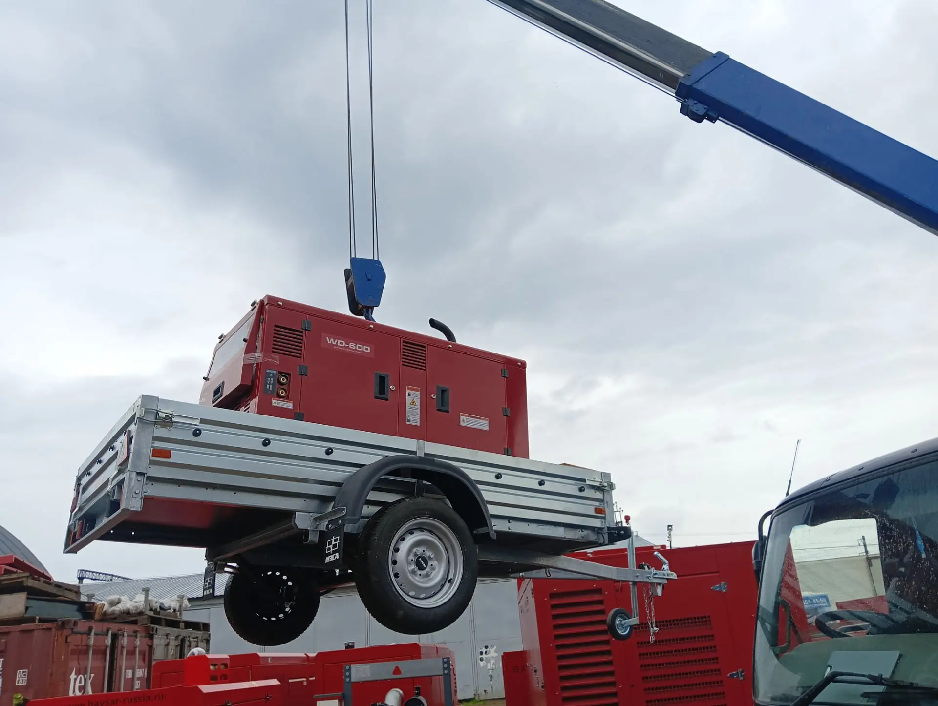 Сварочный генератор BAYSAR WD-600 DUAL отправился в Пермский край